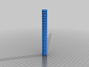 threaded rod 150mm parts customized 3d print model - Mito3D