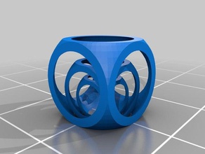box math art customized 3d print model - Mito3D
