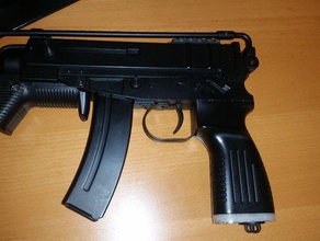 vz 61 impugnatura a pistola estensione sport & fitness all'aperto softair vz61 3d print model - Mito3D