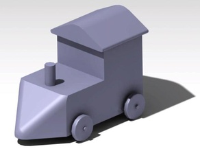 train1 mizahı oyuncak tren 3d print model - Mito3D