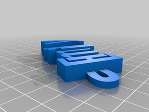 emily trousseau de clés l'organisation personnalisé 3d print model - Mito3D