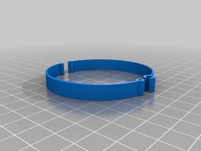 clasp 10x32x12 bracelets customized 3d print model - Mito3D