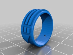 bague atlante de la mode anneau l'anneau 3d print model - Mito3D