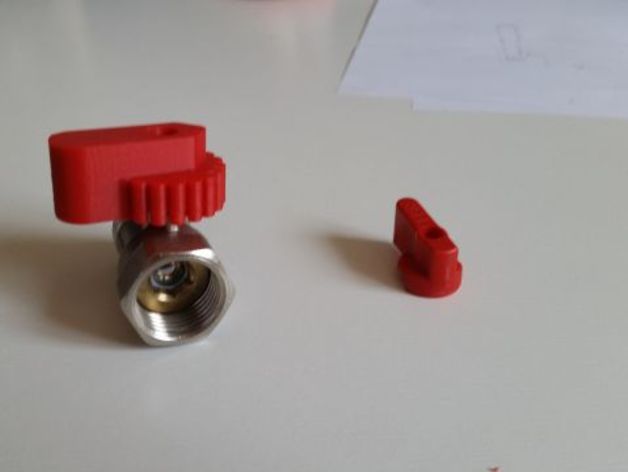 valf knob 3d printer parts 3D print model - Mito3D