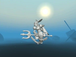 tinkerplay Meerjungfrau Bau-Spielzeug - Erstellung Wasser 3d print model - Mito3D