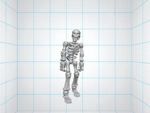 tinkerplay skeleton construction toys creation halloween horror scary 3d print model - Mito3D