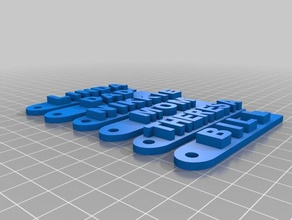 tyrell clés L'impression 3d 3d print model - Mito3D