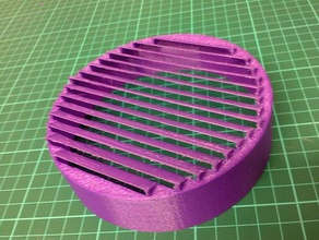 ventilatör teker tak bouche havalandırma ev solunum cihazına 3d print model - Mito3D