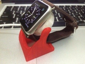 apple watch anillo de apoyo diy mesa noche 3d print model - Mito3D