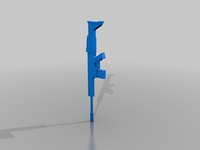 fn scar fusil modèles 3d print model - Mito3D