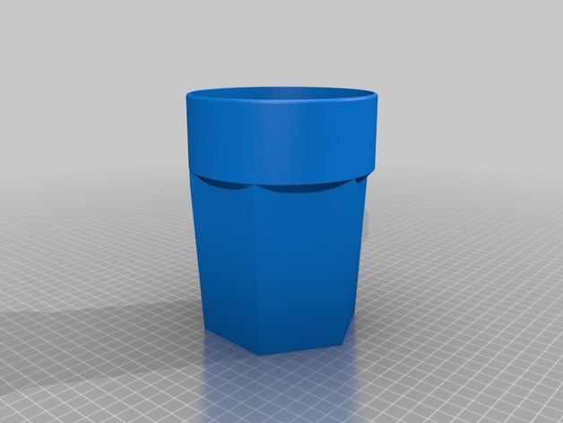 drink glass kitchen & dining beker cup drinkbeker drinking 3D print model - Mito3D