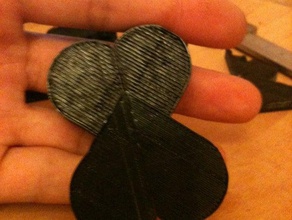magnetico illusionista buterfly medaglione altri farfalla ciondolo 3d print model - Mito3D