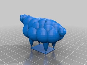 easier print stackable sheeeeep 3d printing 3d print model - Mito3D