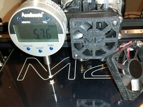 makergear m2 dual extruder dial indicator mount 3d printer parts 3d print model - Mito3D
