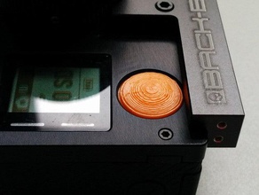 botão de reposição back-bone caixa torácica mod kit gopro hero4 preto câmera espinha dorsal a 3d print model - Mito3D