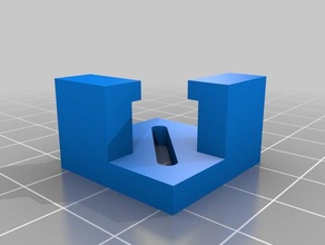 my flashforge glass bed corner 3d printer parts customized 3d print model - Mito3D