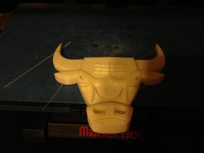 chicago bulls emblema esporte ao ar livre bola cesta basquete bovinos chicagobulls destaque aro aros jordan michael 3d print model - Mito3D