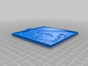 m 2d art customized 3d print model - Mito3D