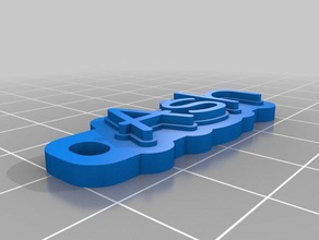 ash portachiavi organizzazione su misura 3d print model - Mito3D