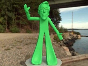 gumbertgumby colbert other makerstrong steven nation ronald reagan gumby boogers 3d print model - Mito3D
