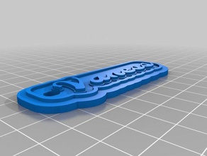 vaness organización personalizado 3d print model - Mito3D