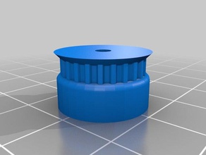 gt2 polia de 24 dentes - o eixo do motor 3 mm largura da correia 3mm Impressora 3d peças personalizado 3d print model - Mito3D