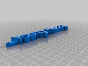 jóvenes meezy llavero - miguel trotter organización personalizado 3d print model - Mito3D