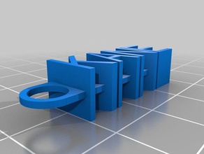 harlan downing kane organización personalizado 3d print model - Mito3D