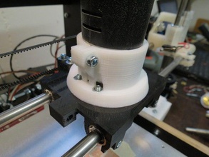 simples drillspindle montagem de prusa x-transporte 3d a impressora acessórios 3d print model - Mito3D