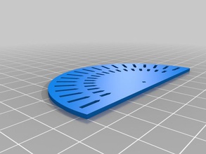 printable protractor other tool openscad 3d print model - Mito3D