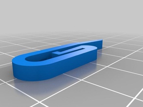 rideau clip de mark xi d'autres 3d ménage openscad utile 3d print model - Mito3D