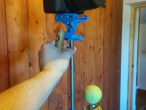 steadycam reflex la fotocamera cam canon il fai da te flycam macro ferroviario dispositivo di scorrimento nikon sony stabilizzatore steadicam video 3d print model - Mito3D