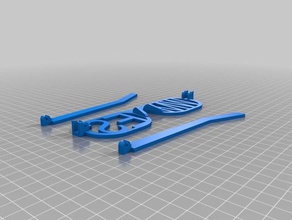 my customized word glasses wmes 3d print model - Mito3D