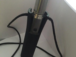 support halter provari v2 diy atomizer cigarette ecig electronic genesis holder stand up vaping 3d print model - Mito3D