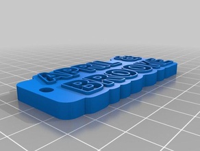 aprilbrooke keychain organization customized 3d print model - Mito3D