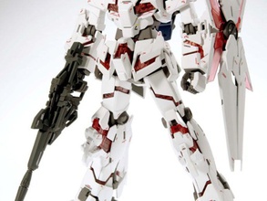 rx-0 unicorn gundam détruire mode de modèle des robots l'anime mecha 3d print model - Mito3D