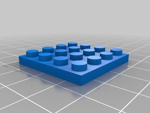 my customized lego brick construction toys 3d print model - Mito3D