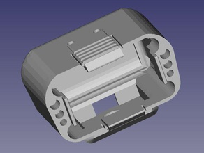 battery door phantom 2 cases r c vehicles dji 3d print model - Mito3D