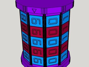 combination safe enlarged ends containers 3d print model - Mito3D
