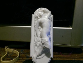 super reclinabile gal sculture 3d print model - Mito3D