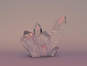 crystal - fourth sculptures 3d print model - Mito3D