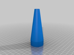 flashlight cone customizable sport outdoors customizer safety equipment traffic warning 3d print model - Mito3D