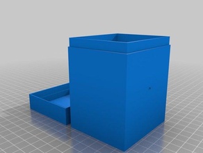 my customized mtg deck box games 3d print model - Mito3D