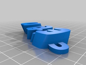 elton organización personalizado 3d print model - Mito3D