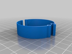 my customized clasp simpler watchband bracelets 3d print model - Mito3D