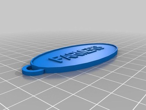 Bauer Schlüsselanhänger lg angepasst 3d print model - Mito3D
