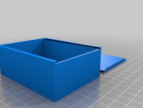 meine individuelle box Schiebe top-try-2 Container kundengebundene 3d print model - Mito3D