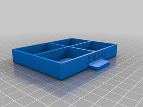 jbox d3 porte-outils & boîtes personnalisé 3d print model - Mito3D