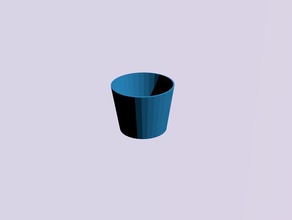bucket containers 3d print model - Mito3D