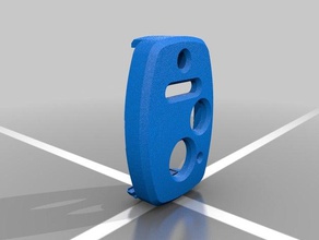 honda key no tronco botão A impressão 3d 3d print model - Mito3D